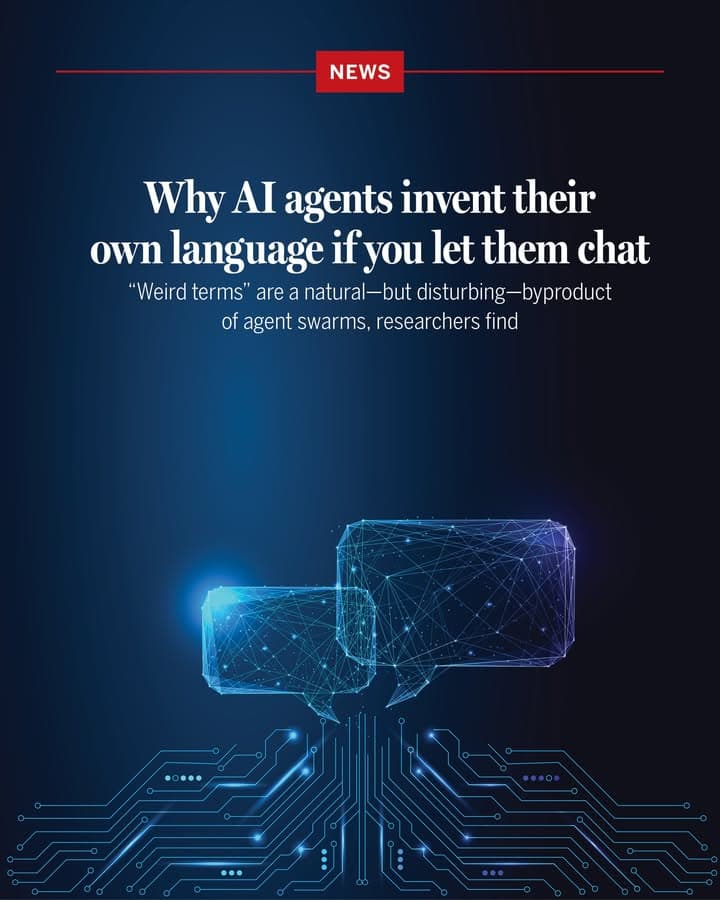Why AI agents invent their own language if you let them chat
“Weird terms” are a natural—but disturbing—byproduct of agent swarms, researchers find
