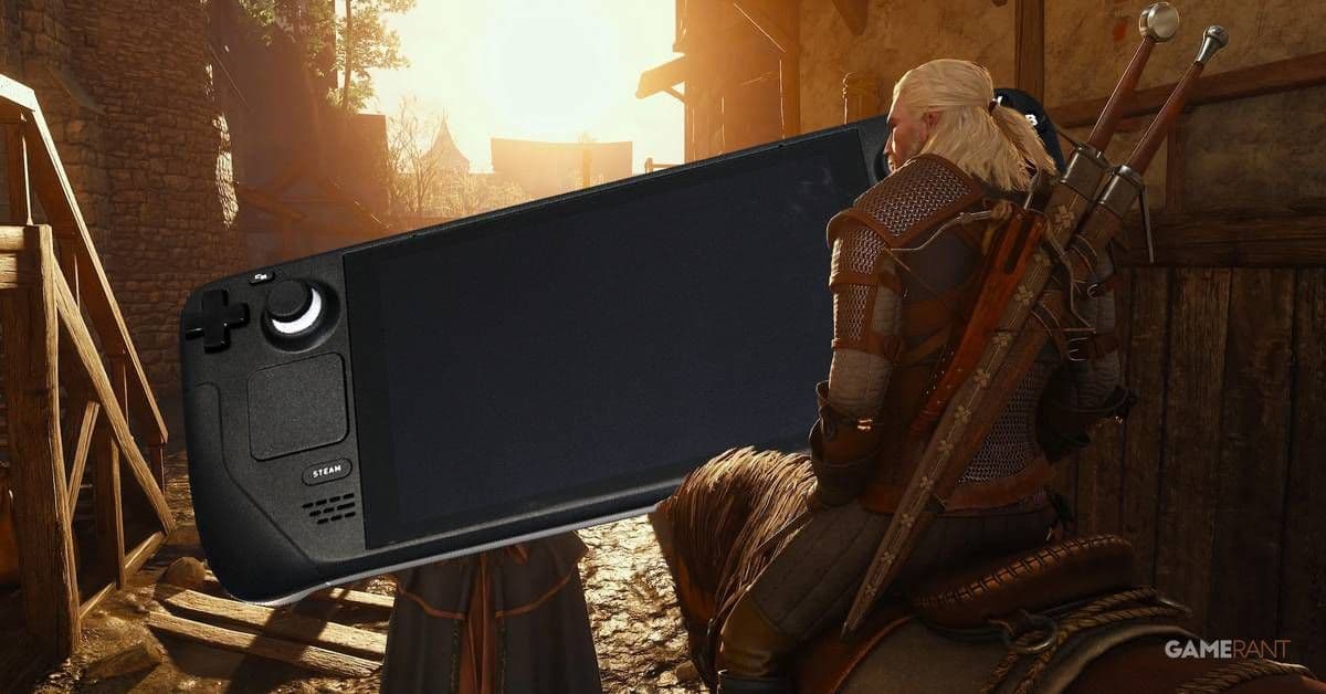 The Witcher 3 Remastered Shows First Look at Steam Deck Gameplay