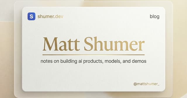 Something Big Is Happening — matt shumer - Featured Image