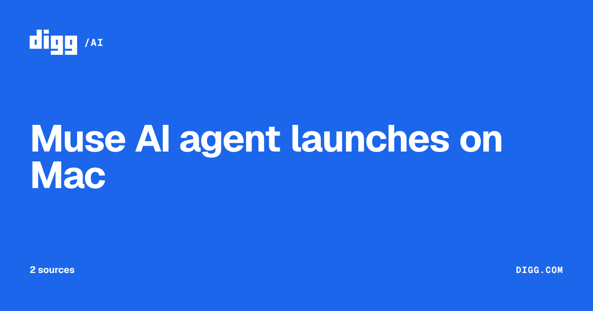 Meta Launches Muse Personal AI Agent Mac App · Digg