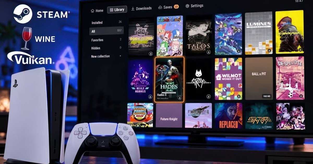 Playden lets jailbroken PS5 consoles run some Steam PC games · Digg