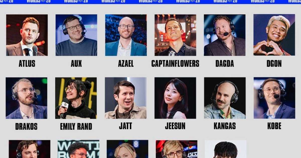Worlds 2026 broadcast talent lineup announced · Digg