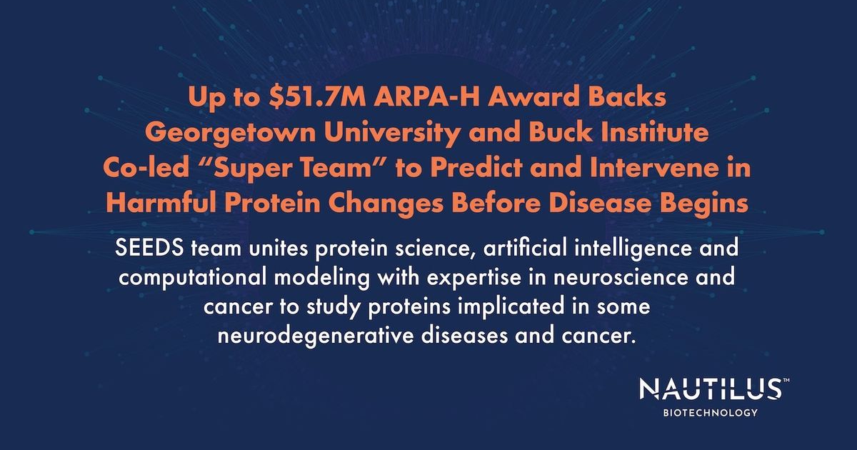 Nautilus Biotechnology advances single-molecule proteomics for tau ...