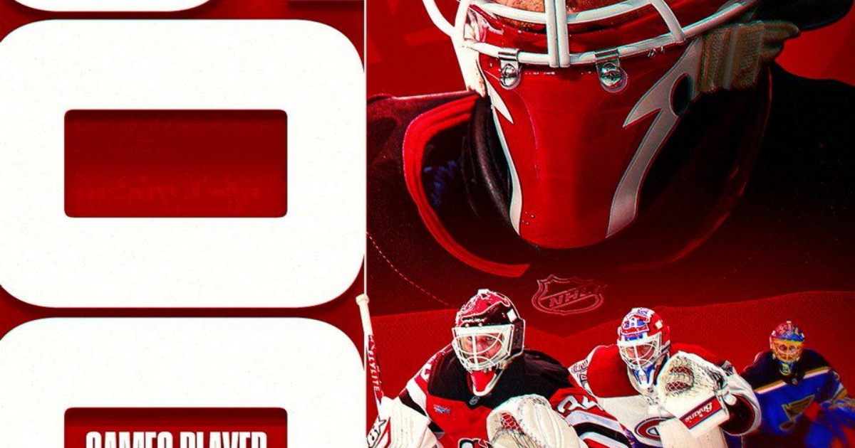 Jake Allen reaches 500 career games · Digg
