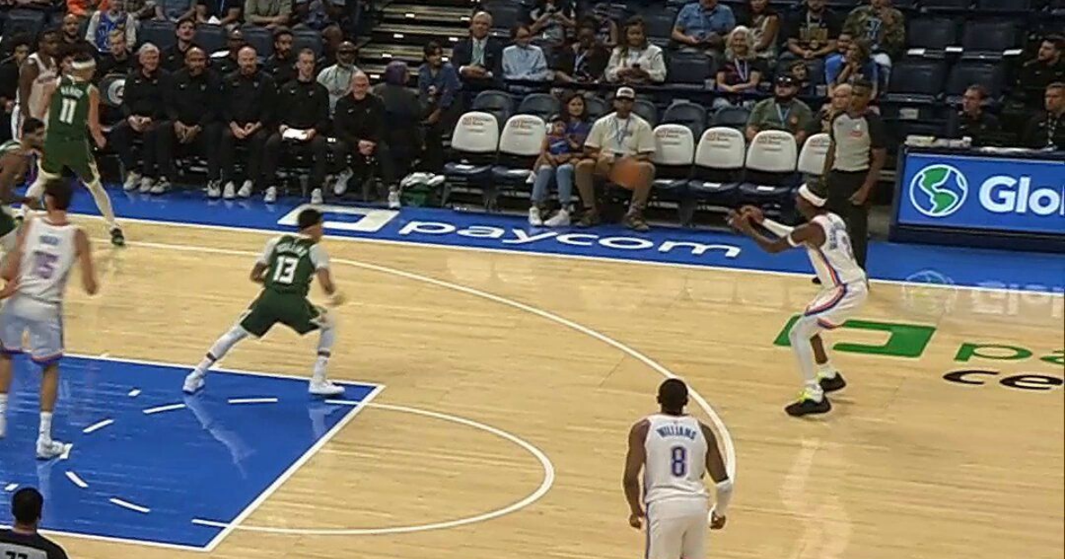 SGA has a game-high 17 points in Thunder preseason debut · Digg