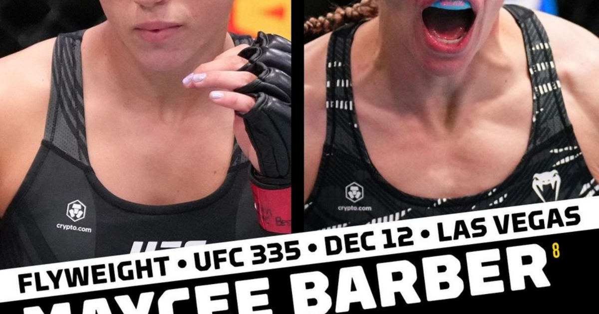 Maycee Barber vs. Carli Judice added to UFC 335 lineup · Digg