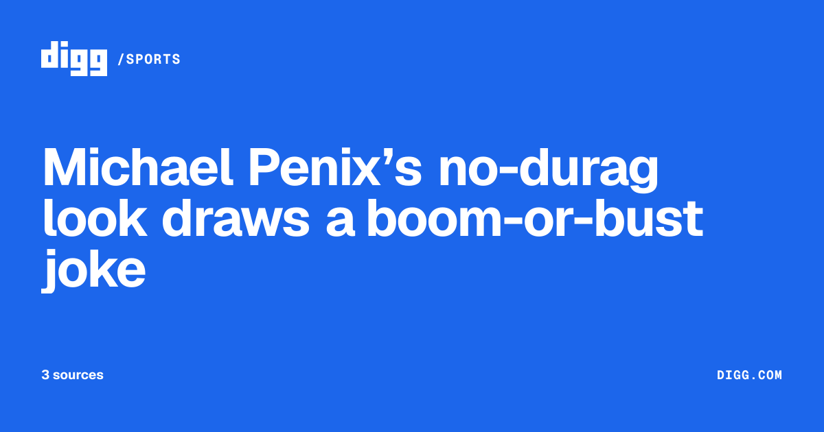 Michael Penix’s no-durag look draws a boom-or-bust joke · Digg
