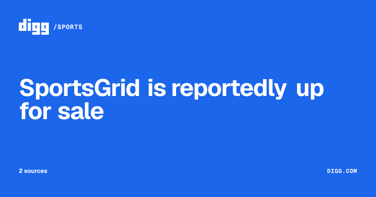 SportsGrid is reportedly up for sale · Digg