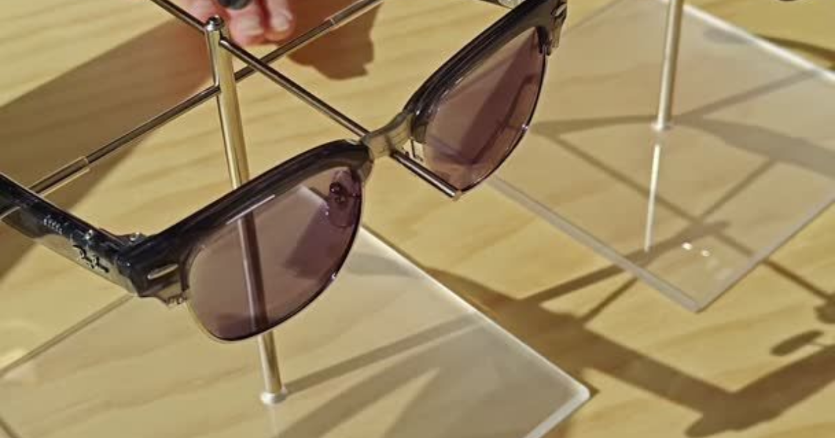 Meta's camera-free Ray-Ban Audio glasses cost $349 · Digg