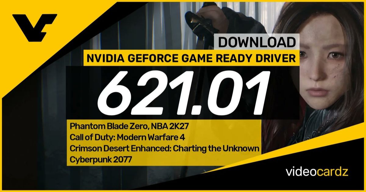 Nvidia's 621.01 driver adds Advanced Shader Delivery support; Modern ...